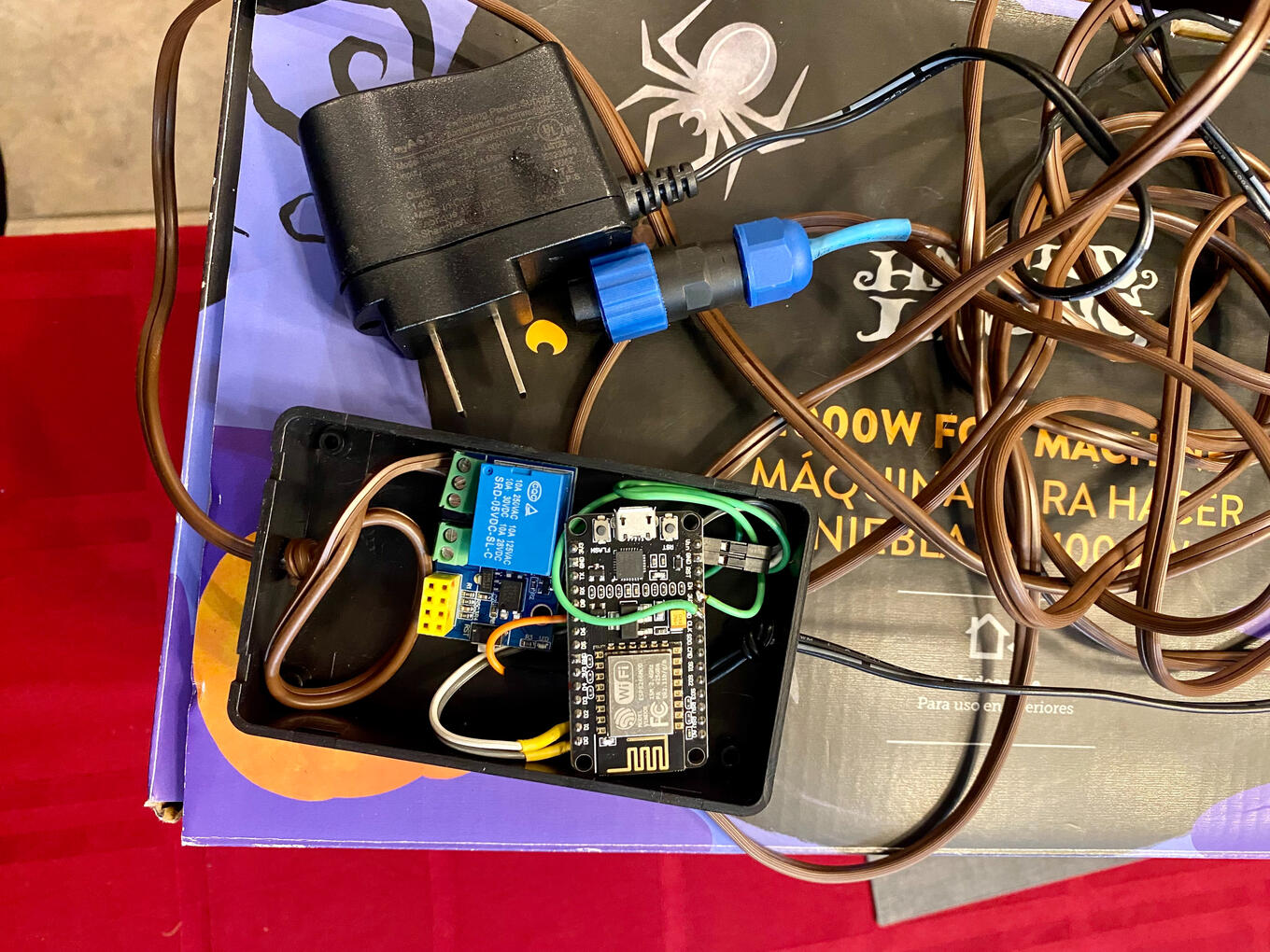 v0.1 Fog machine controller v0.1 Fog machine controller