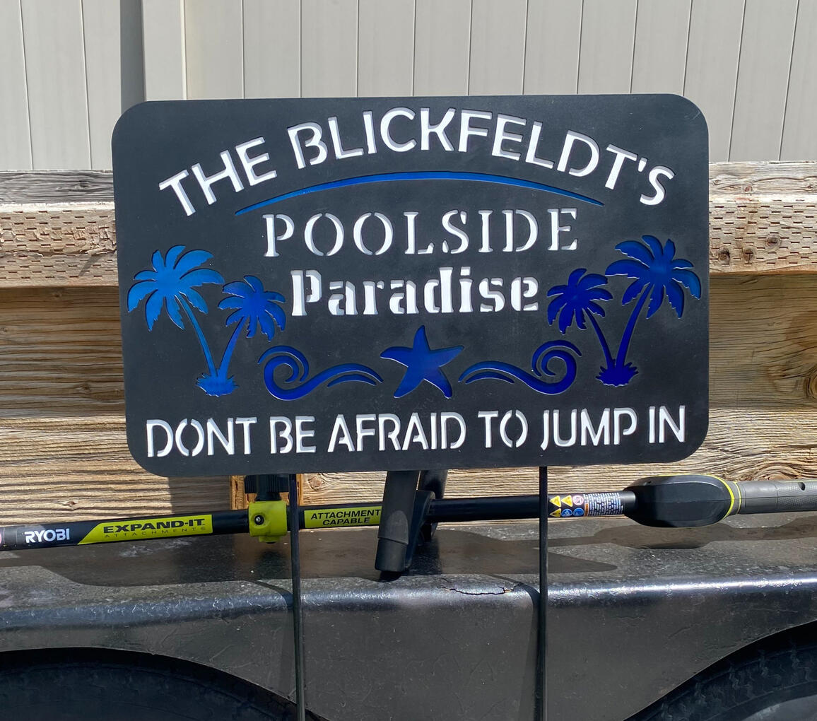 Pool Sign Pool Sign